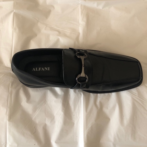 Alfani Walker Leather Slip On Loafer Dress Shoes - Picture 6 of 11